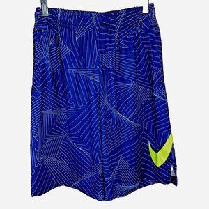 Nike Dri-Fit Youth XL Blue Training Shorts Big Swoosh Active Core Sporty Fit